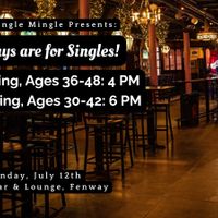 Sunday is for Singles (Men Sold Out!) Ages 30-42 thumbnail