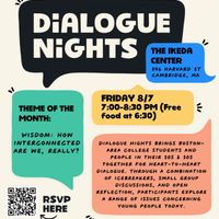 Dialogue Nights | Wisdom: How interconnected are we, really? thumbnail