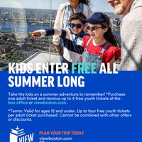 View Boston Offers Kids Free Entry All Summer Long thumbnail