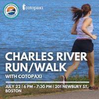 Charles River Run/Walk With Cotopaxi thumbnail