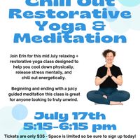 Chill Out Restorative Yoga & Meditation  thumbnail