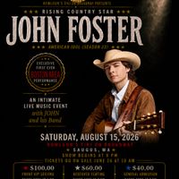 JOHN FOSTER TO MAKE FIRST BOSTON-AREA CONCERT APPEARANCE AT KOWLOON’S TIKI ON BROADWAY thumbnail