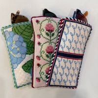 Needlepoint Eyeglass Case Finishing Class thumbnail