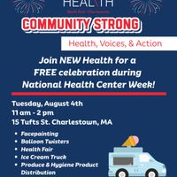 NEW Health Celebrates National Health Center Week with Community Event thumbnail