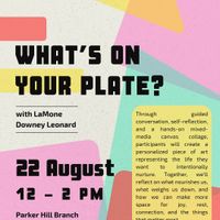 What's On Your Plate? thumbnail