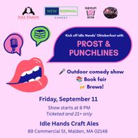 Prost & Punchlines: Pre-Oktoberfest comedy show & book fair thumbnail
