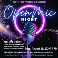 Open Mic 8/25  thumbnail