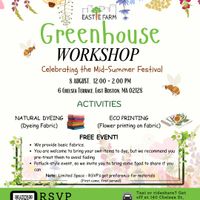 Free Greenhouse Workshop: Natural Dyeing & Eco Printing thumbnail