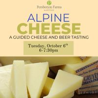 Alpine Cheese: Guided Cheese and Beer/Wine Tasting thumbnail
