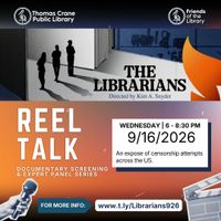 Reel Talk: "The Librarians" Screening & Panel thumbnail