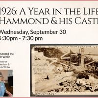 1926: A Year in the Life of Hammond and His Castle thumbnail