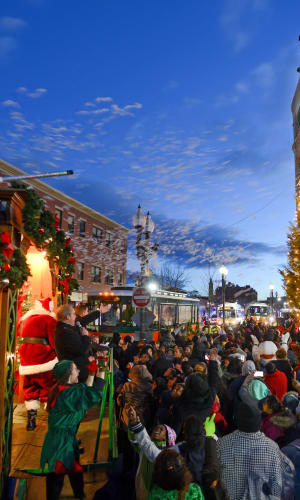 Thumbnail for Boston Mayor's Enchanted Trolley Tour & Tree Lightings 2023