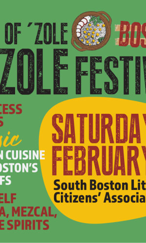 Thumbnail for Bowl of Zole pozole and mezcal fest Boston 