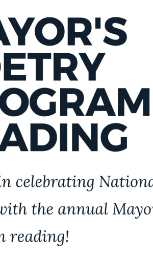 Thumbnail for Mayor's Poetry Program Reading
