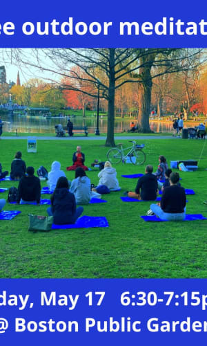 Thumbnail for Free outdoor meditation @ Boston Public Garden