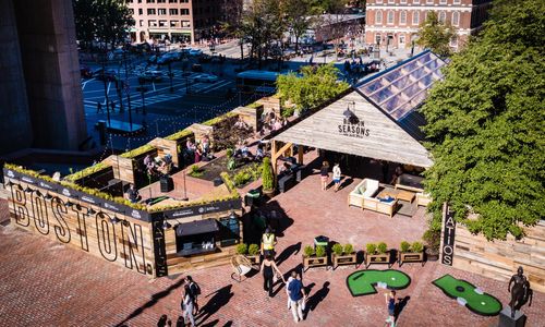 Thumbnail for Democracy and Distraction Beer Garden at Boston City Hall Plaza 2026