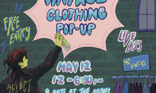 Thumbnail for Spring Vintage Clothing Pop-up Market by Select
