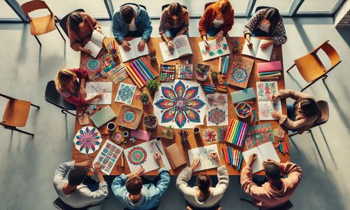 Thumbnail for Phone-free creative gathering for adults (English, Español, Português)