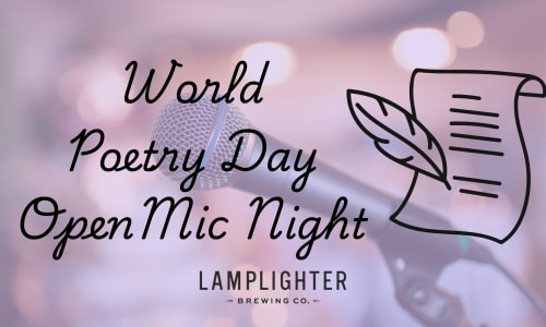 Thumbnail for World Poetry Day Open Mic Night at CX