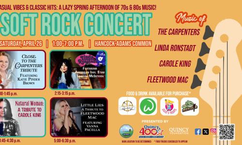 Thumbnail for Soft Rock Concert to Kick Off 2025 Free Music Series in Quincy