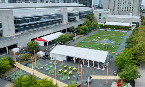 Thumbnail for The Lawn On D: A Public Park in Boston's Seaport with Pickleball, Games, Live Music, Drinks, Food & More