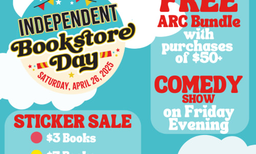 Thumbnail for All She Wrote Books Presents: Indie Bookstore Day 2025