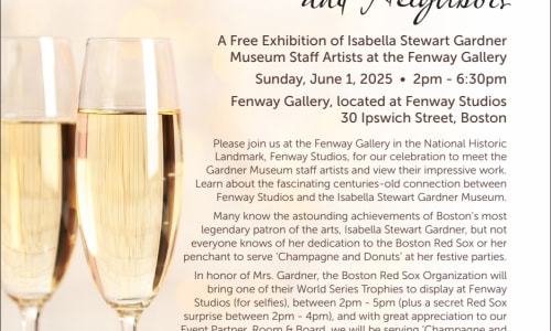 Thumbnail for A Spectacular Collaboration: the Boston Red Sox, the Isabella Stewart Gardner Museum Staff Artists, and Fenway Studios