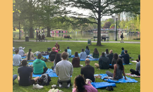 Thumbnail for Free outdoor meditation @ Boston Public Garden