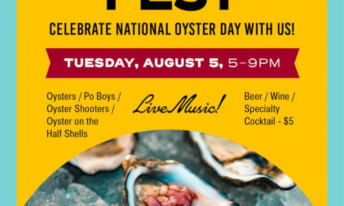 Thumbnail for OYSTER FEST at UPSIDE on Moore