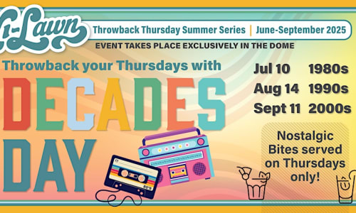 Thumbnail for Throwback Thursday: Decades Day