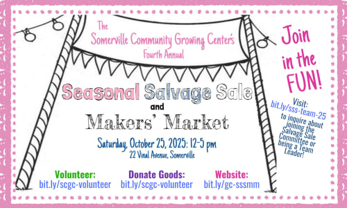Thumbnail for 4th Annual Seasonal Salvage Sale & Makers' Market