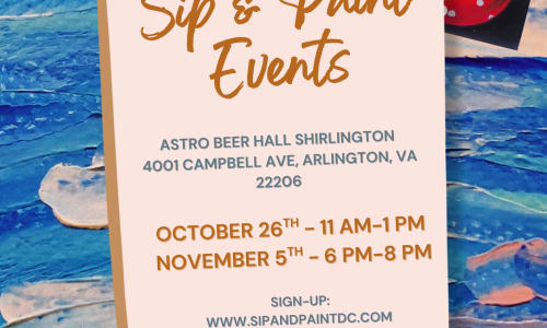 Thumbnail for Sip and Paint Night at Astro Beer Hall 
