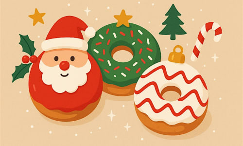 Thumbnail for Christmas Mini Donut Decorating