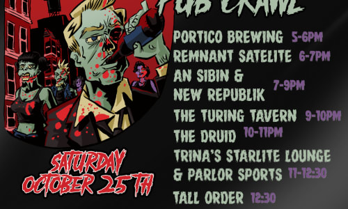 Thumbnail for The Sixth Annual Camberville Zombie Pub Crawl