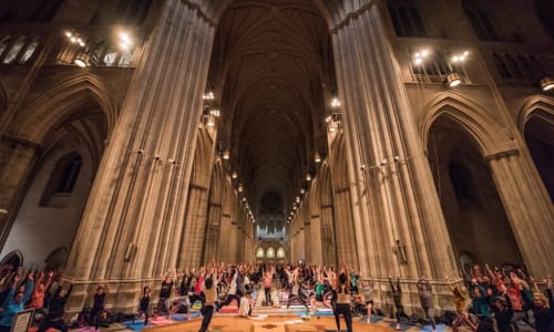 Thumbnail for Cathedral Yoga at Washington National Cathedral