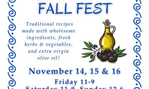 Thumbnail for Greek Food Fall Fest - All Indoors!