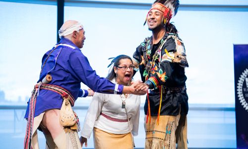 Thumbnail for Wampanoag Singers and Dancers at the JFK Library