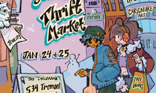 Thumbnail for Huge Winter Vintage Clothing Pop-up Thrift Market @ Cyclorama