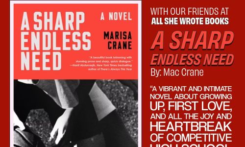 Thumbnail for Dani's Queer Bar x All She Wrote Books Book Club: Mac Crane's A SHARP ENDLESS NEED