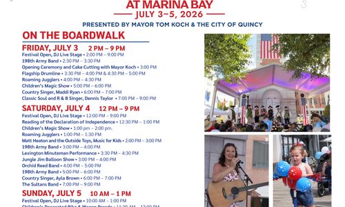 Thumbnail for City of Quincy Maritime Festival at Marina Bay