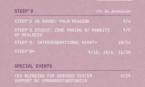 Thumbnail for Steep'd Studio: Zine Workshop with Rabbits of Realness