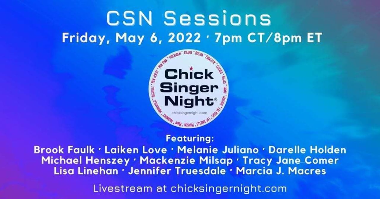CSN Sessions Livestream Concert with performances from across the US 05 06 22