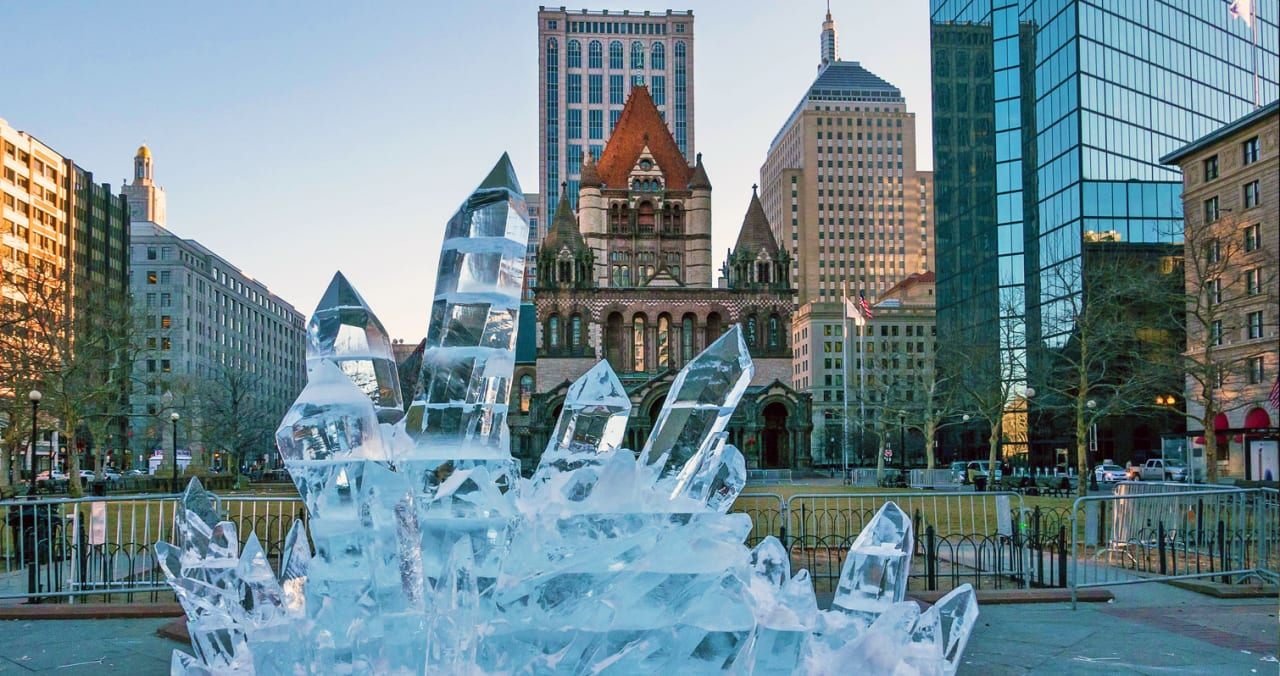 First Night Boston 2023 Ice Sculptures The 250th Anniversary of the