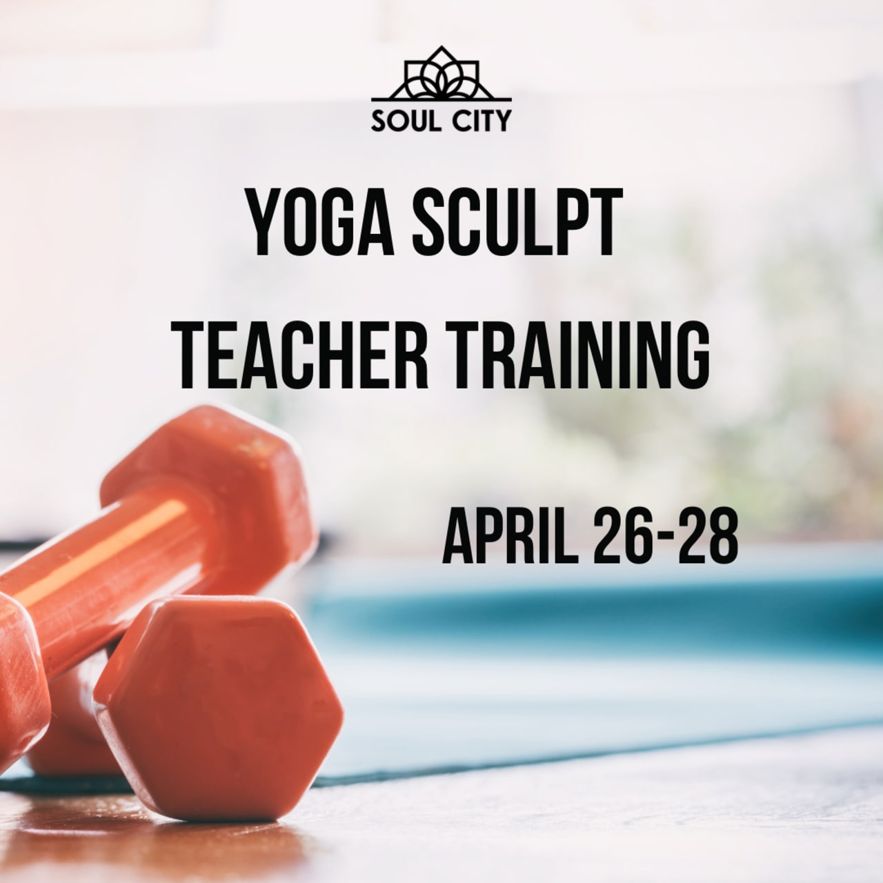 Yoga Sculpt Teacher Training [04/26/24]