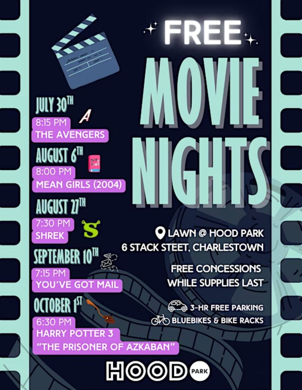 Movie nights at Hood Park: You've Got Mail [09/10/25], image size:990x1280