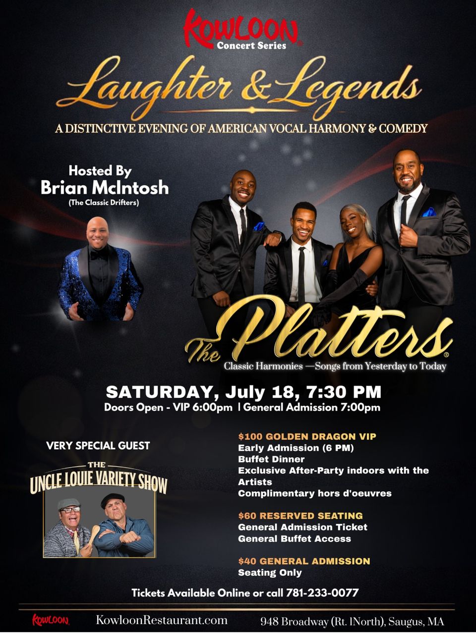 Kowloon- The Platters [07/18/26]