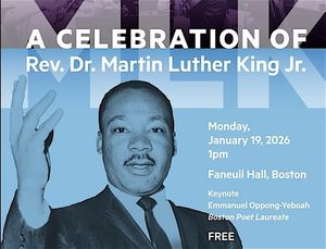 Celebration in Honor of Rev. Dr. Martin Luther King, Jr. [01/19/26]