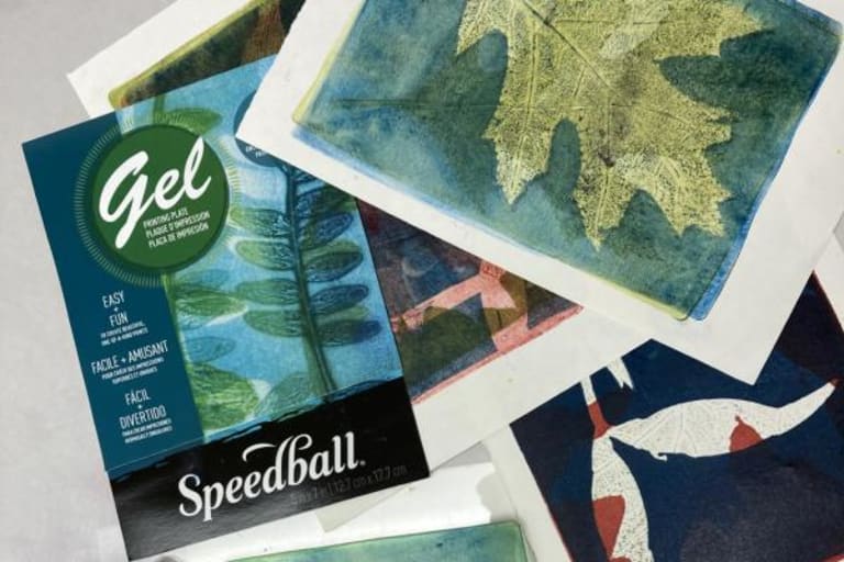 Gel Plate Printmaking with Speedball - Artist & Craftsman Supply