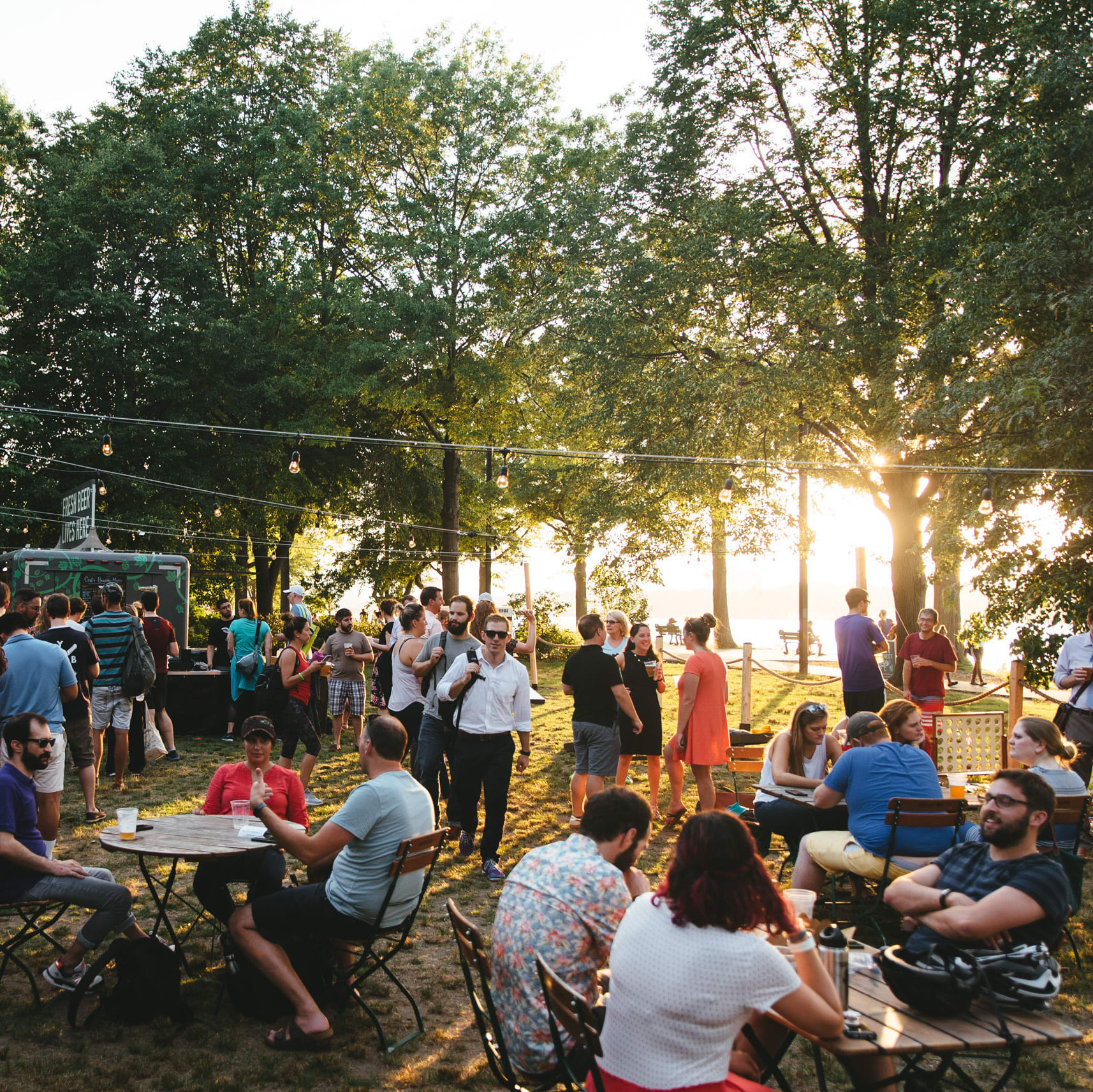 Night Shift Brewing Beer Gardens Opening