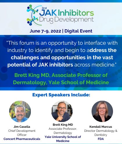 3rd JAK Inhibitors Drug Development Summit [06/07/22]